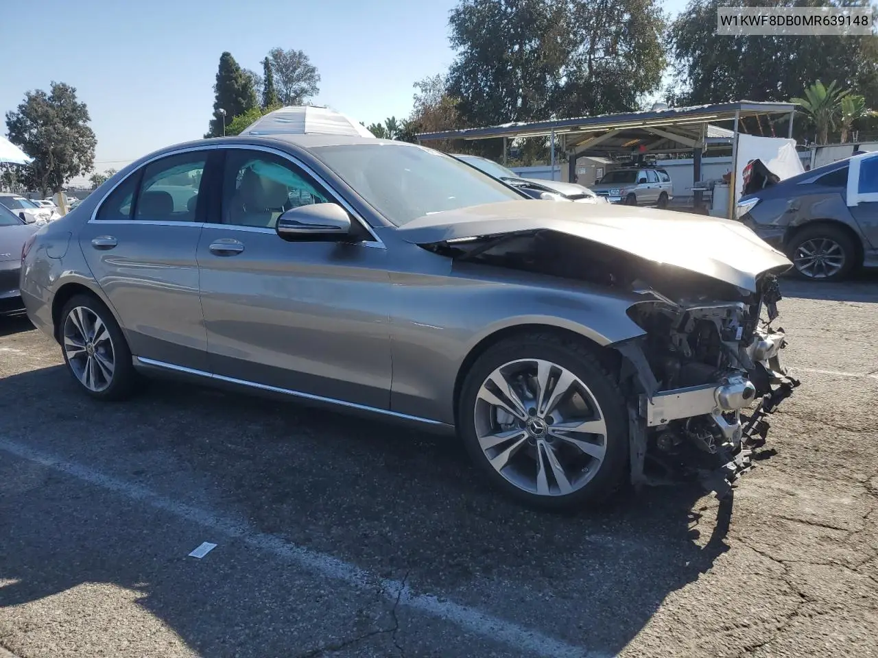 W1KWF8DB0MR639148 2021 Mercedes-Benz C 300