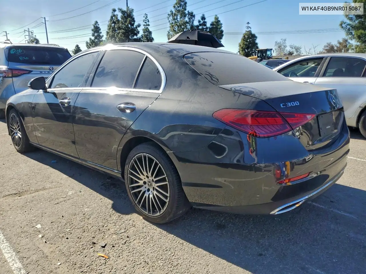 W1KAF4GB9NR015087 2022 Mercedes-Benz C 300