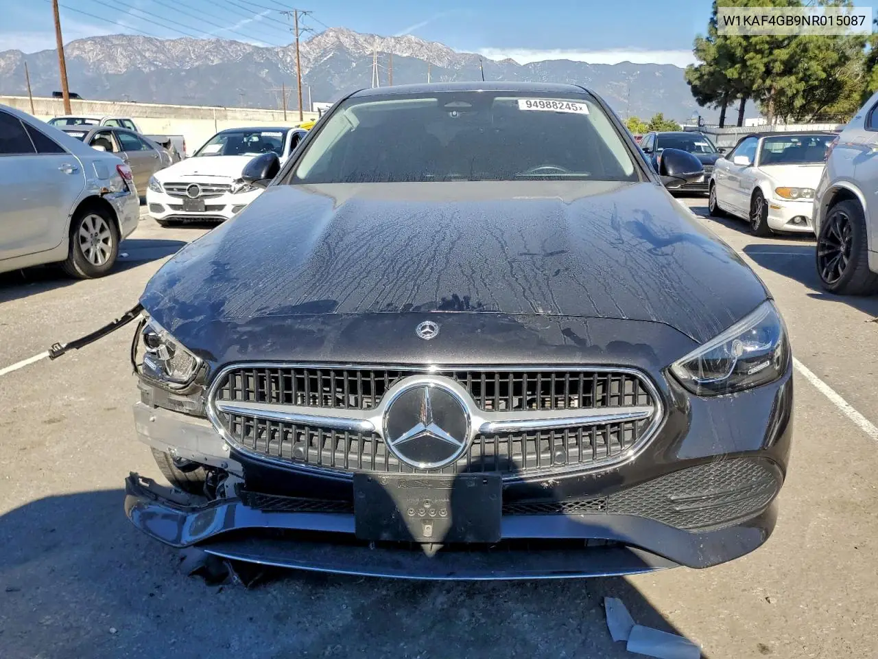 W1KAF4GB9NR015087 2022 Mercedes-Benz C 300