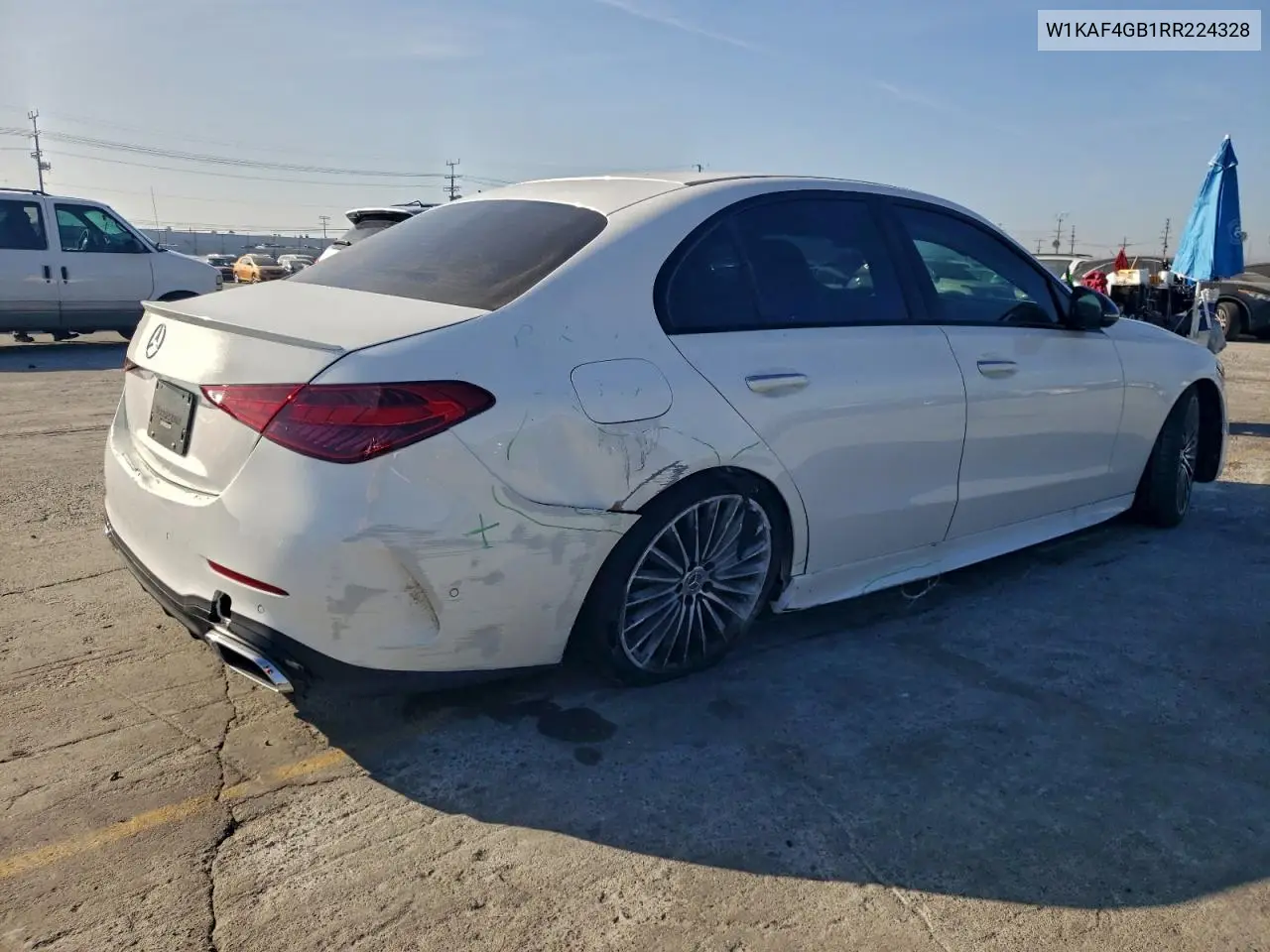 W1KAF4GB1RR224328 2024 Mercedes-Benz C 300