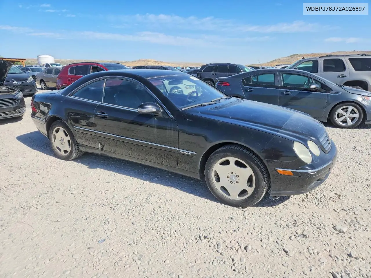 2002 Mercedes-Benz Cl 600 VIN: WDBPJ78J72A026897 Lot: 56627846