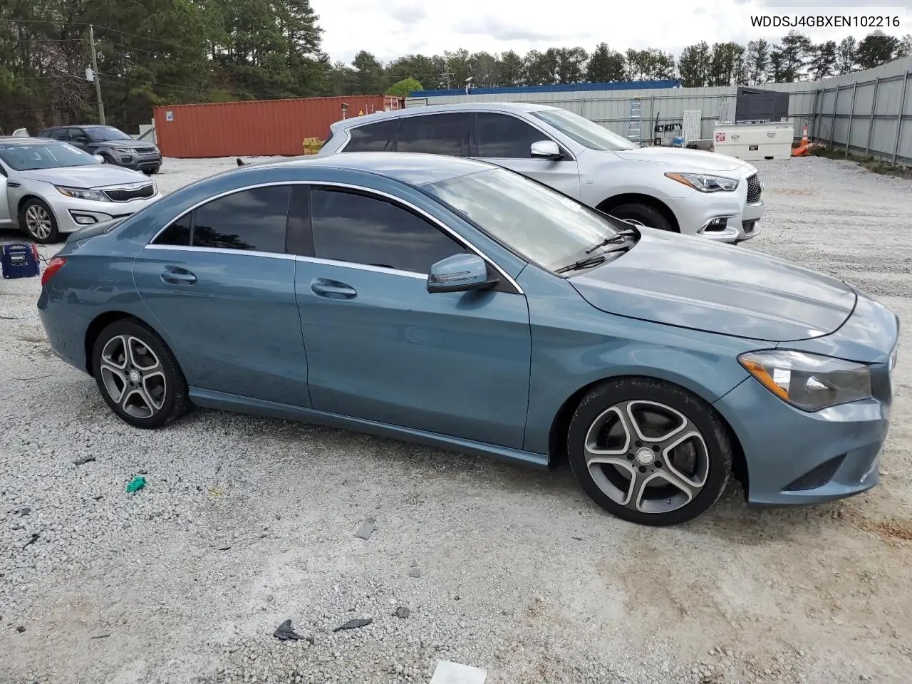2014 Mercedes-Benz Cla 250 4Matic VIN: WDDSJ4GBXEN102216 Lot: 49132085