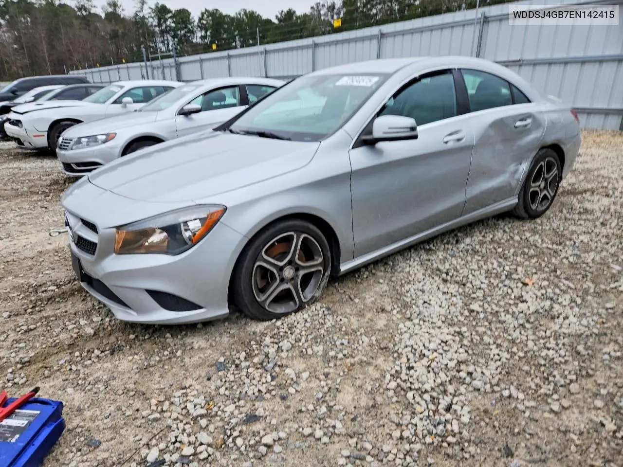 WDDSJ4GB7EN142415 2014 Mercedes-Benz Cla 250 4Matic