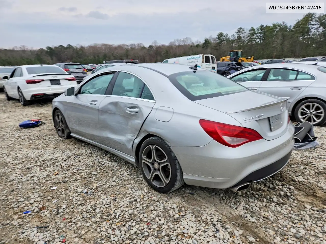 WDDSJ4GB7EN142415 2014 Mercedes-Benz Cla 250 4Matic