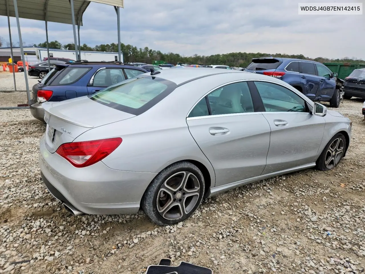 WDDSJ4GB7EN142415 2014 Mercedes-Benz Cla 250 4Matic