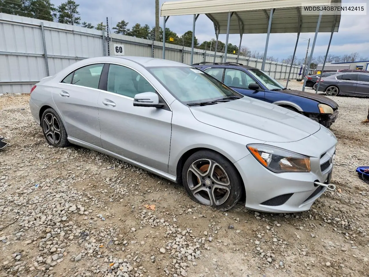 WDDSJ4GB7EN142415 2014 Mercedes-Benz Cla 250 4Matic