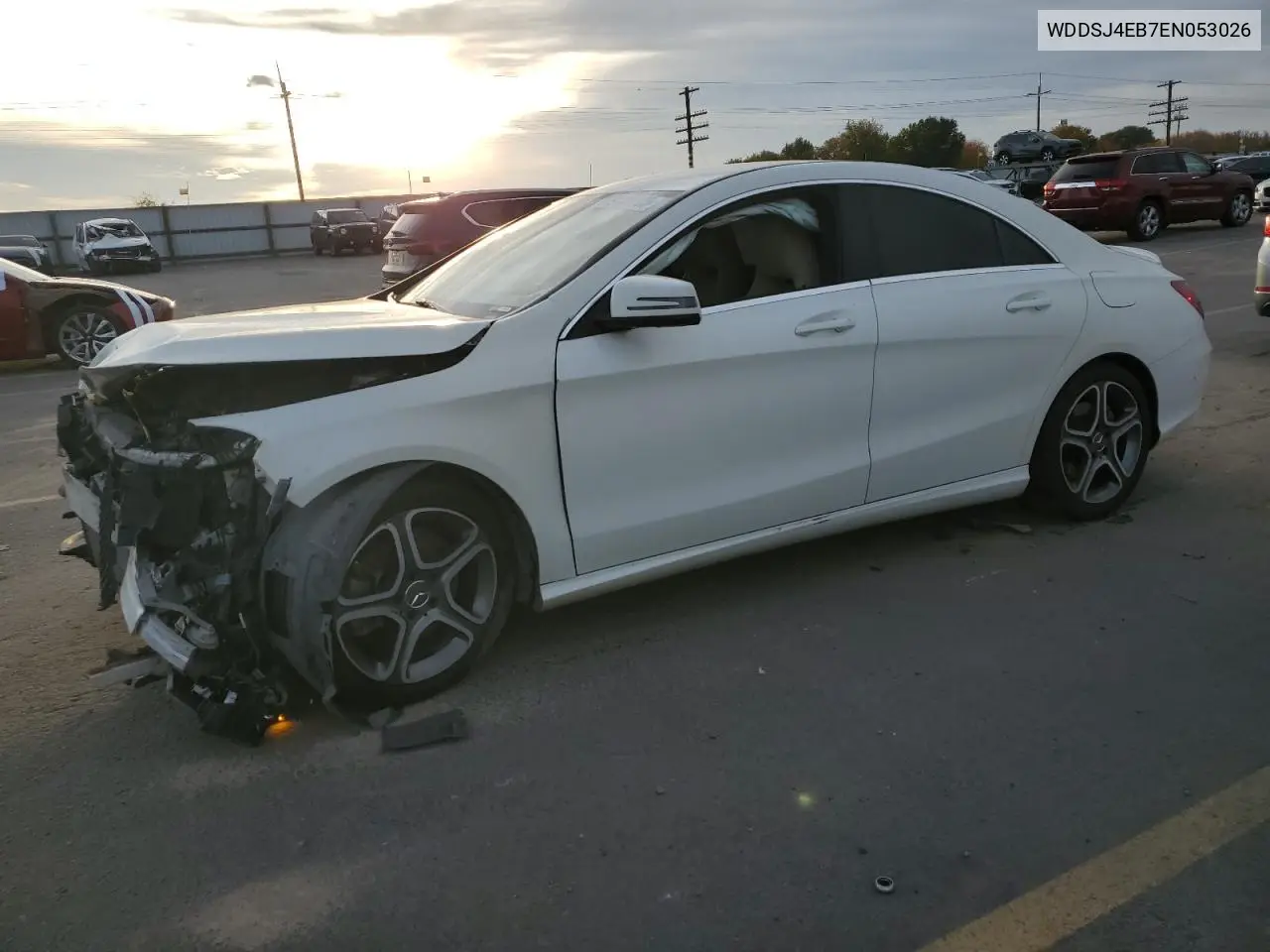 WDDSJ4EB7EN053026 2014 Mercedes-Benz Cla 250