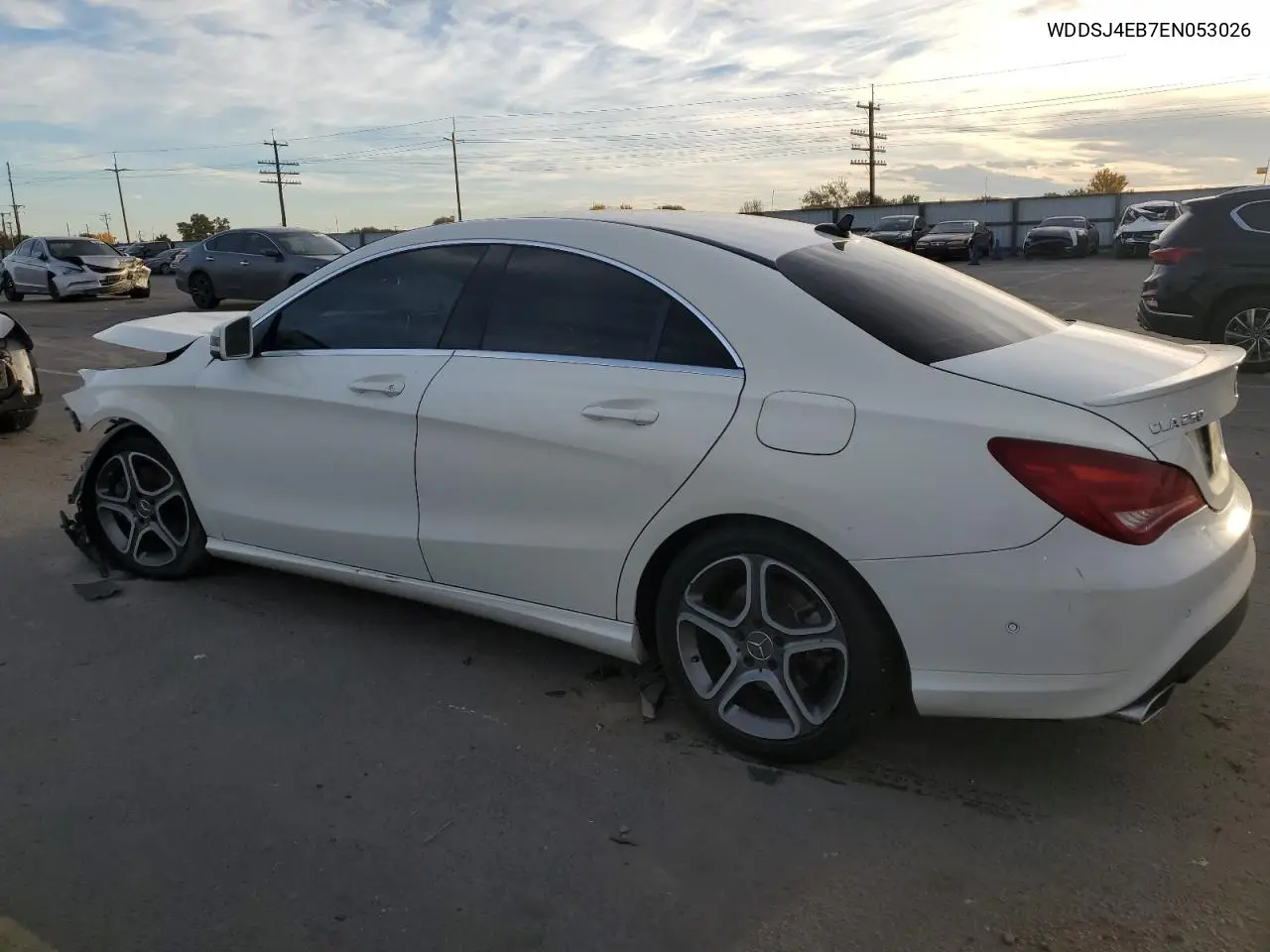 WDDSJ4EB7EN053026 2014 Mercedes-Benz Cla 250