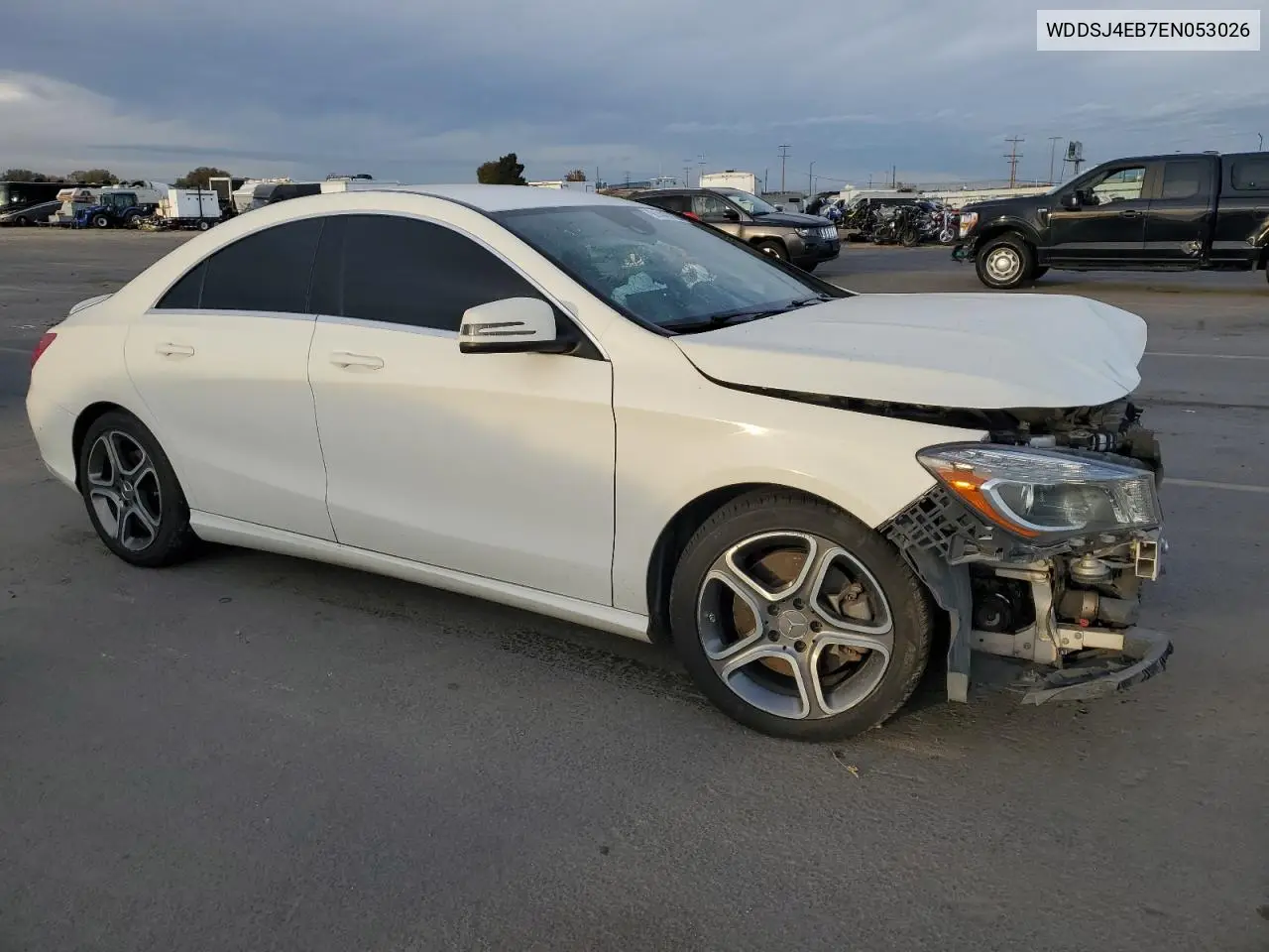 WDDSJ4EB7EN053026 2014 Mercedes-Benz Cla 250