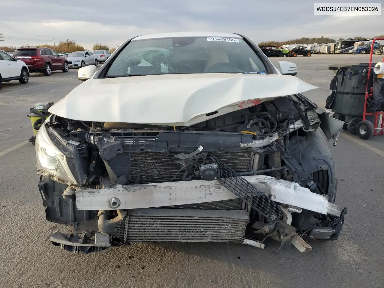 WDDSJ4EB7EN053026 2014 Mercedes-Benz Cla 250