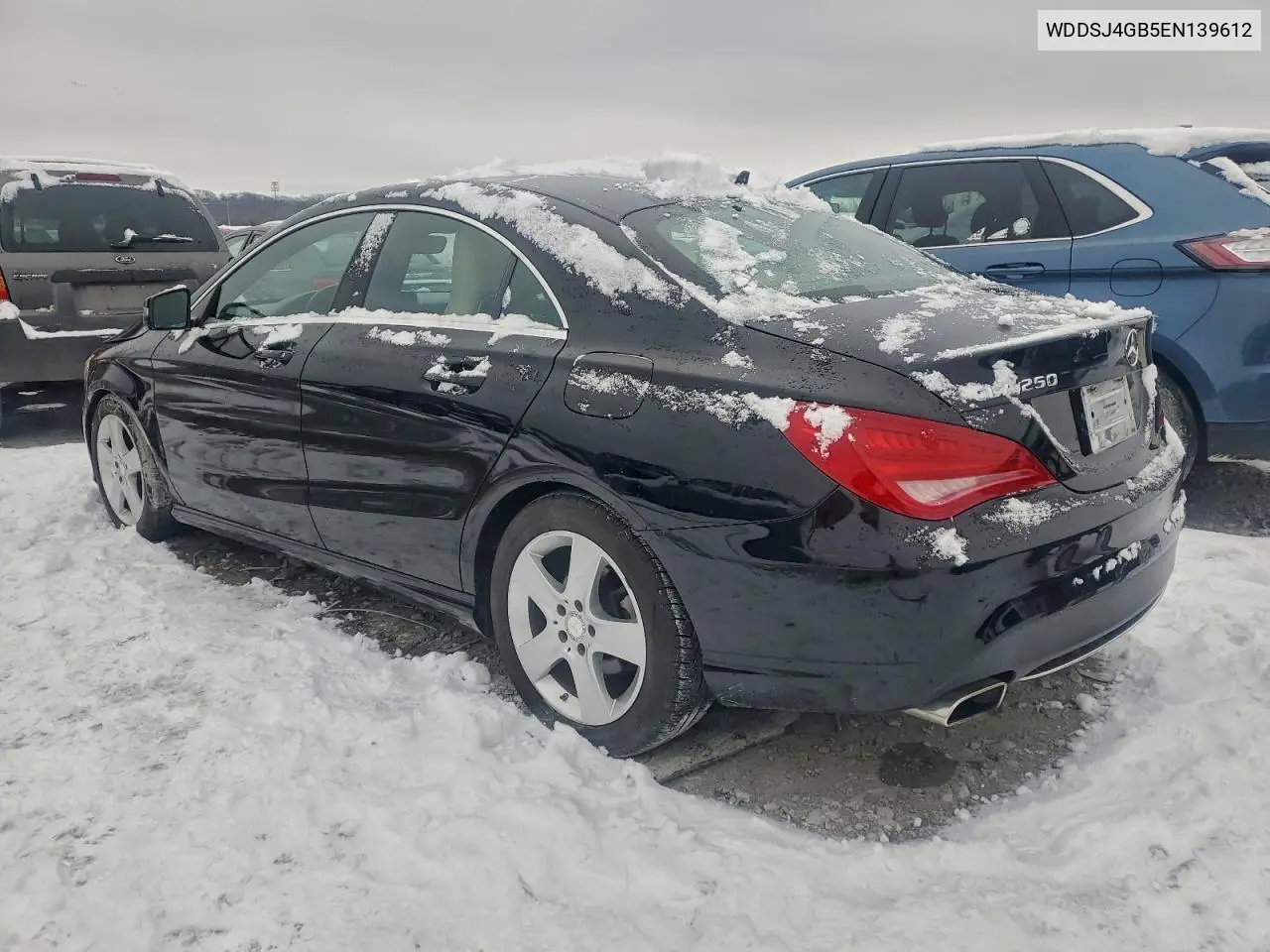 WDDSJ4GB5EN139612 2014 Mercedes-Benz Cla 250 4Matic