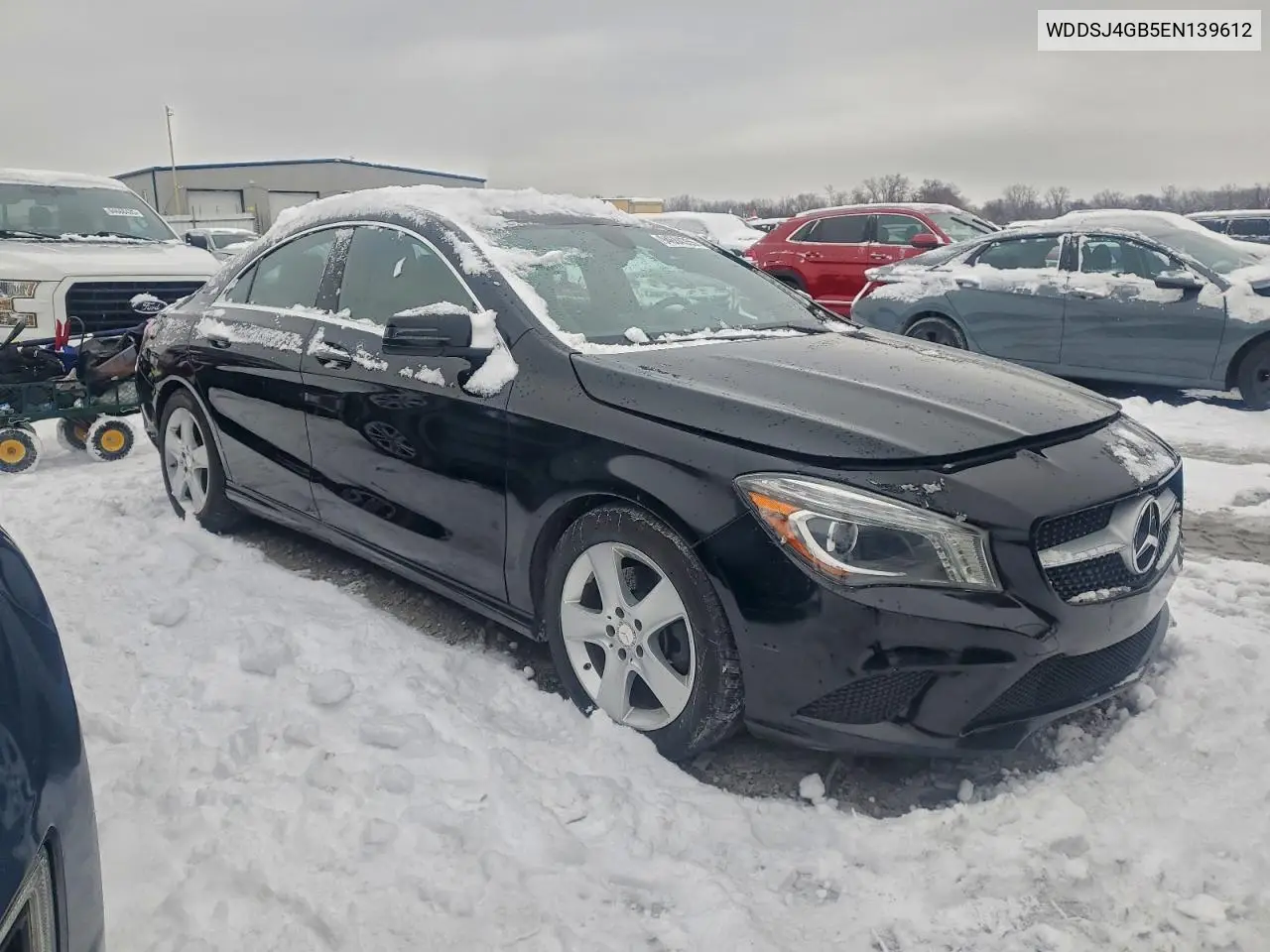 WDDSJ4GB5EN139612 2014 Mercedes-Benz Cla 250 4Matic