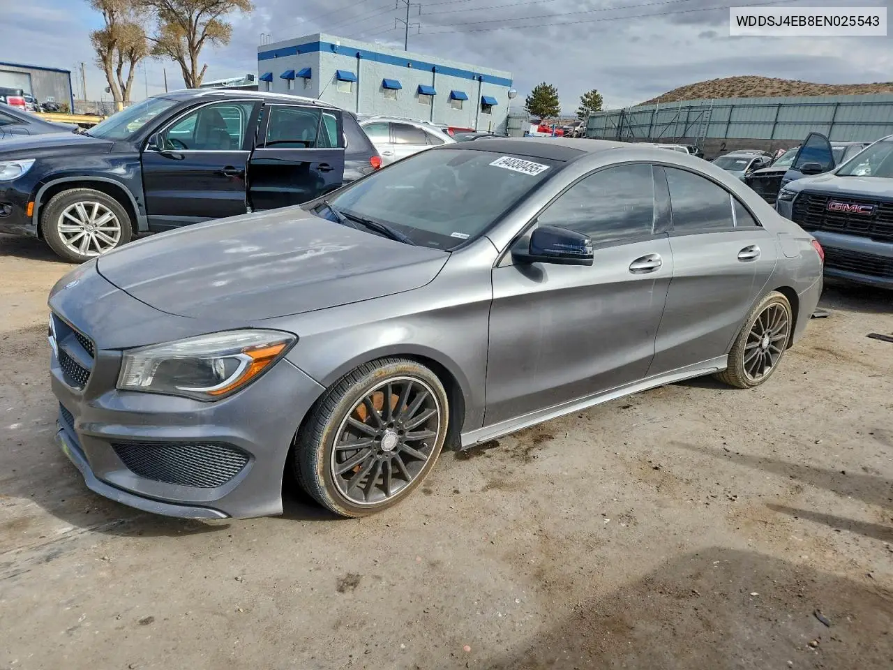 WDDSJ4EB8EN025543 2014 Mercedes-Benz Cla 250