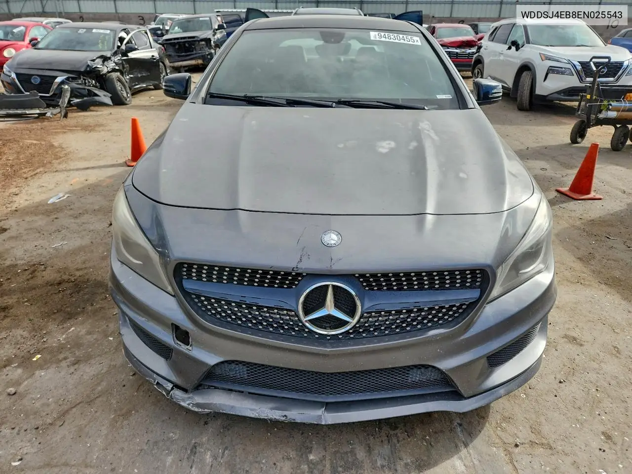WDDSJ4EB8EN025543 2014 Mercedes-Benz Cla 250