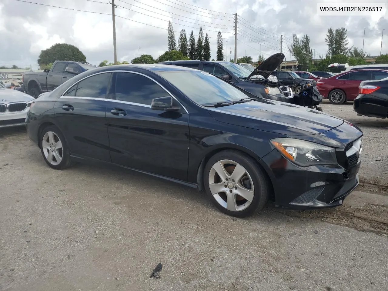 WDDSJ4EB2FN226517 2015 Mercedes-Benz Cla 250