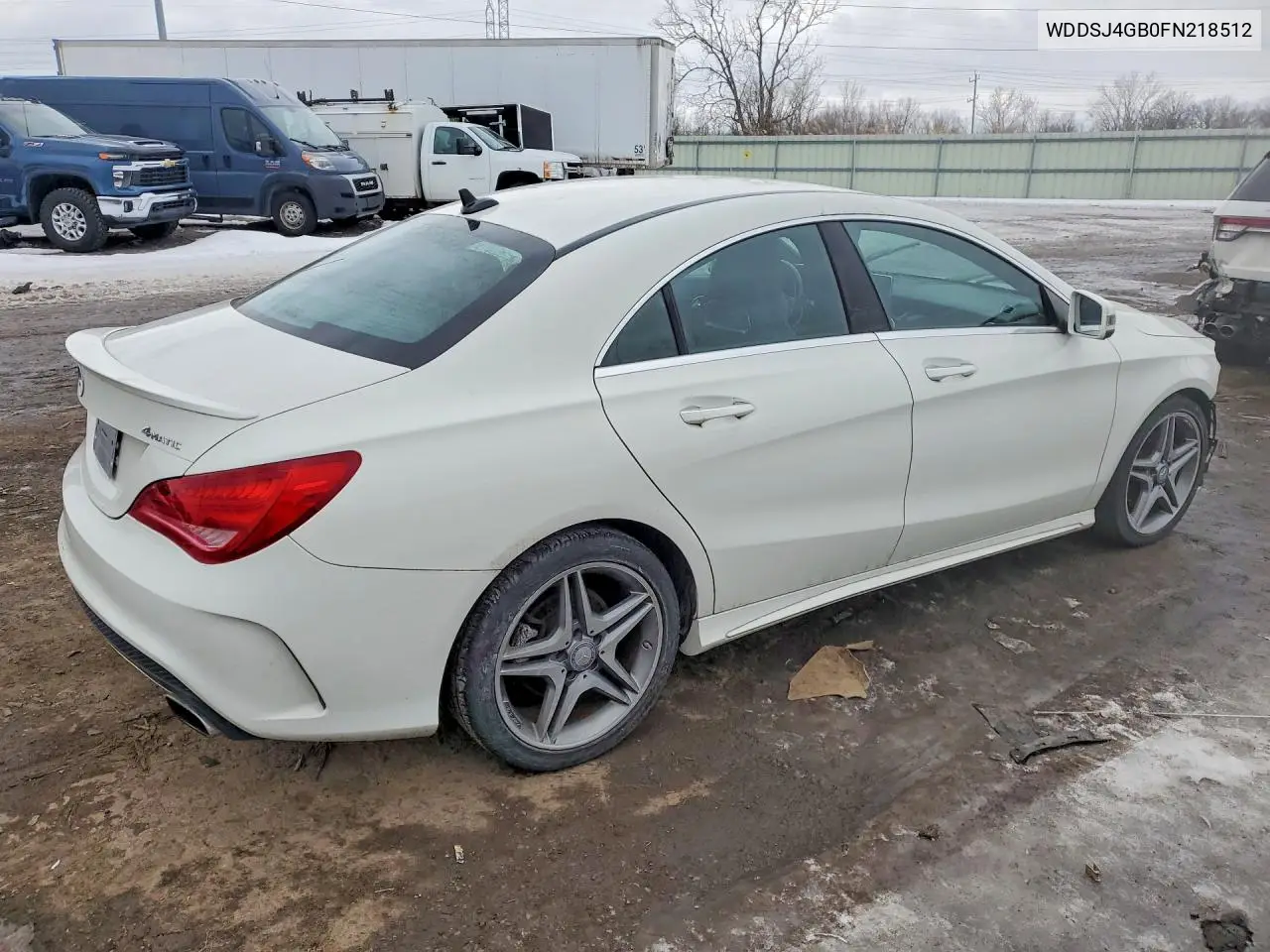 WDDSJ4GB0FN218512 2015 Mercedes-Benz Cla 250 4Matic