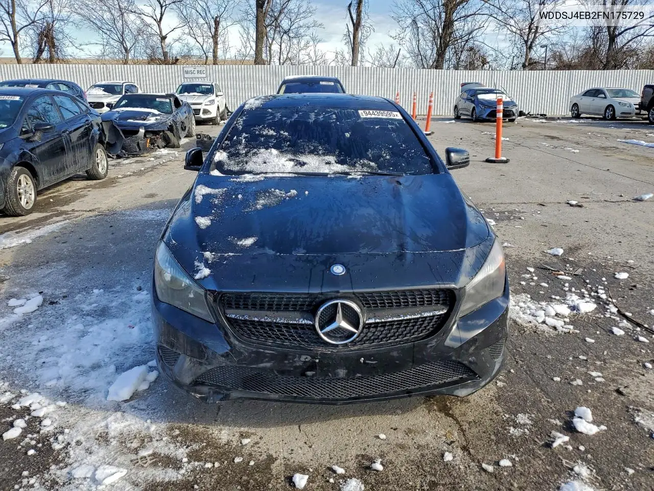 WDDSJ4EB2FN175729 2015 Mercedes-Benz Cla 250