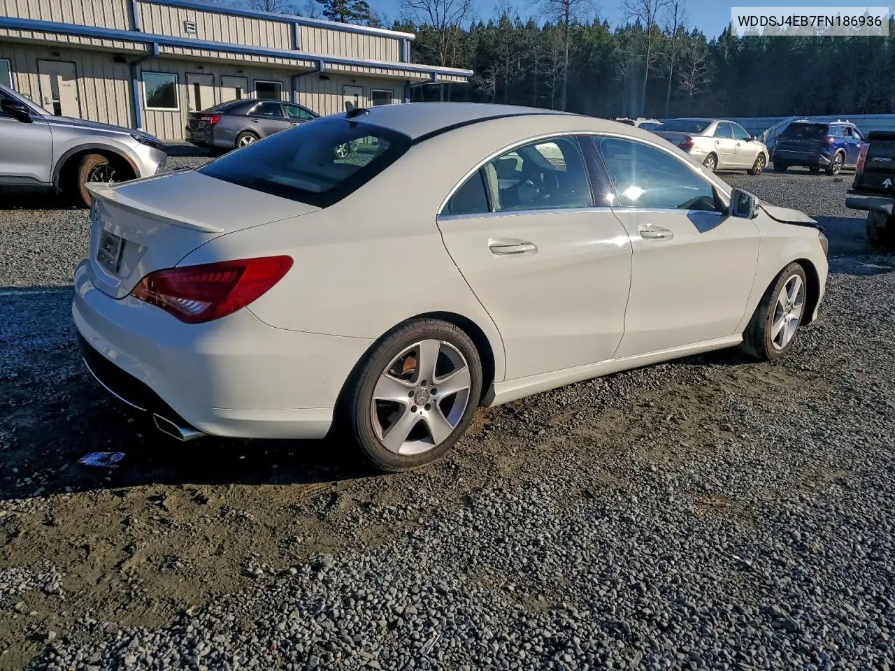 WDDSJ4EB7FN186936 2015 Mercedes-Benz Cla 250