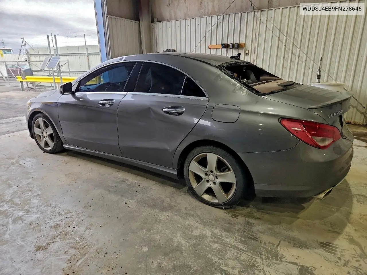 WDDSJ4EB9FN278646 2015 Mercedes-Benz Cla 250