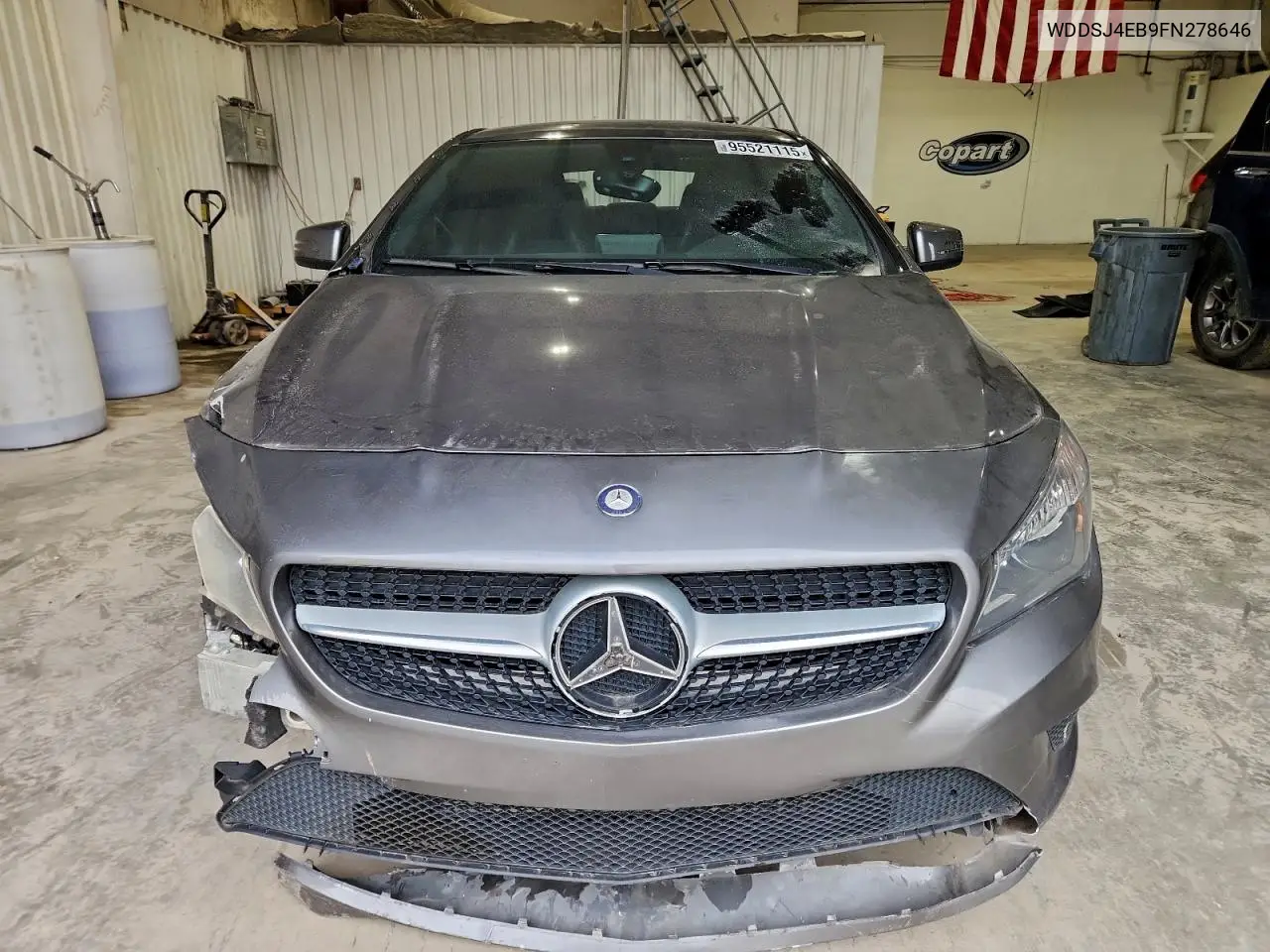 WDDSJ4EB9FN278646 2015 Mercedes-Benz Cla 250
