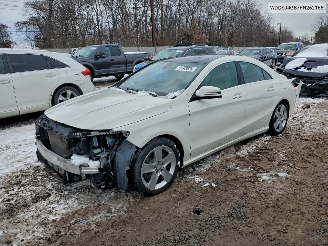 WDDSJ4GB7FN262166 2015 Mercedes-Benz Cla 250 4Matic
