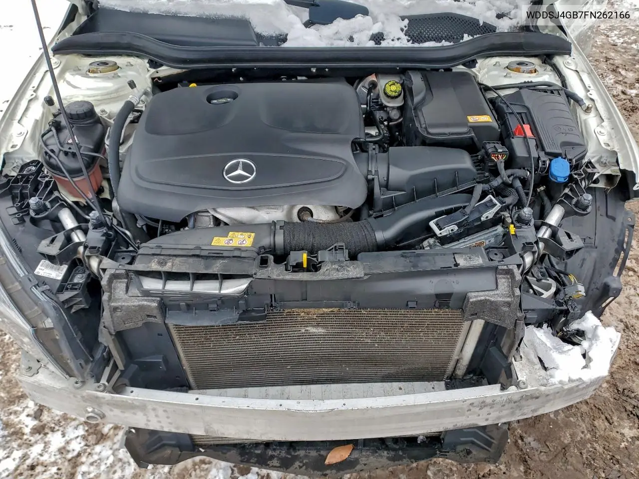 WDDSJ4GB7FN262166 2015 Mercedes-Benz Cla 250 4Matic