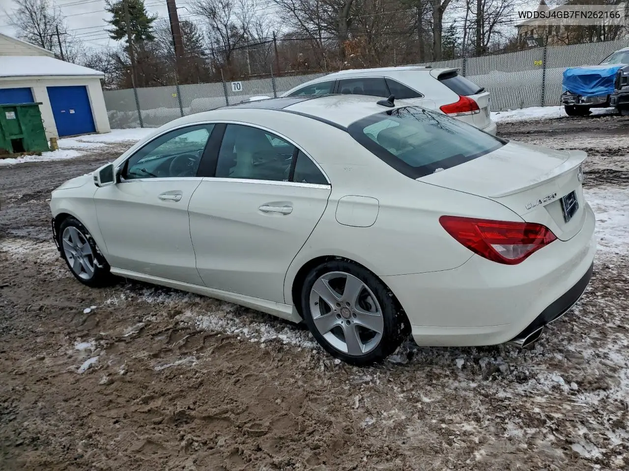 WDDSJ4GB7FN262166 2015 Mercedes-Benz Cla 250 4Matic