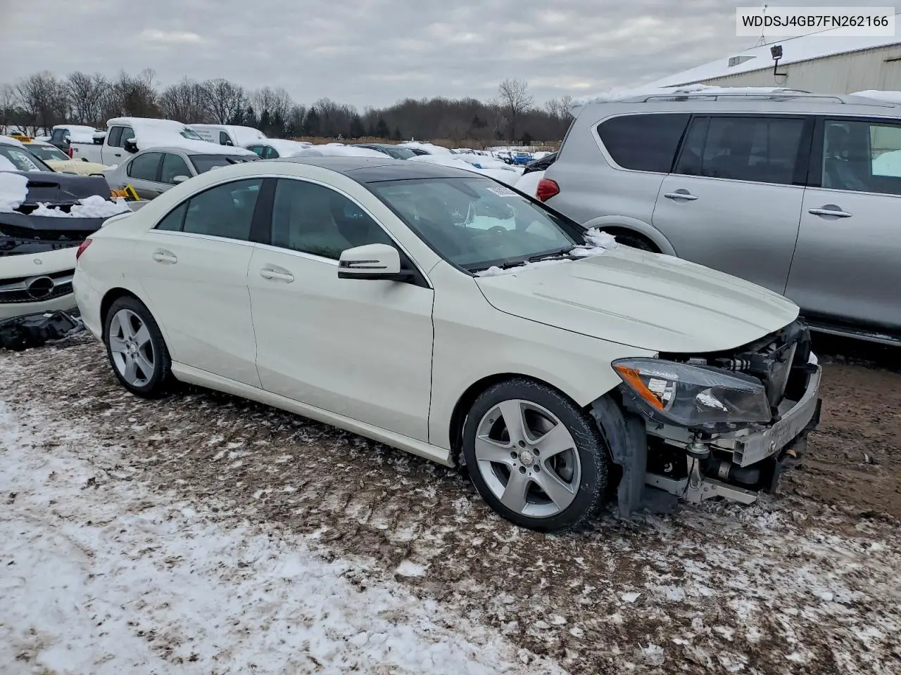 WDDSJ4GB7FN262166 2015 Mercedes-Benz Cla 250 4Matic