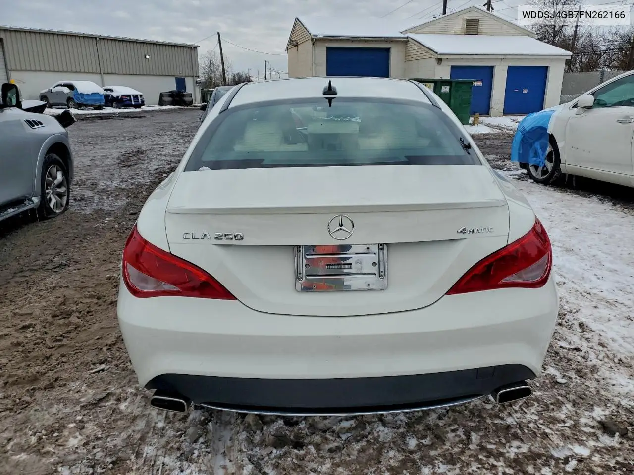 WDDSJ4GB7FN262166 2015 Mercedes-Benz Cla 250 4Matic