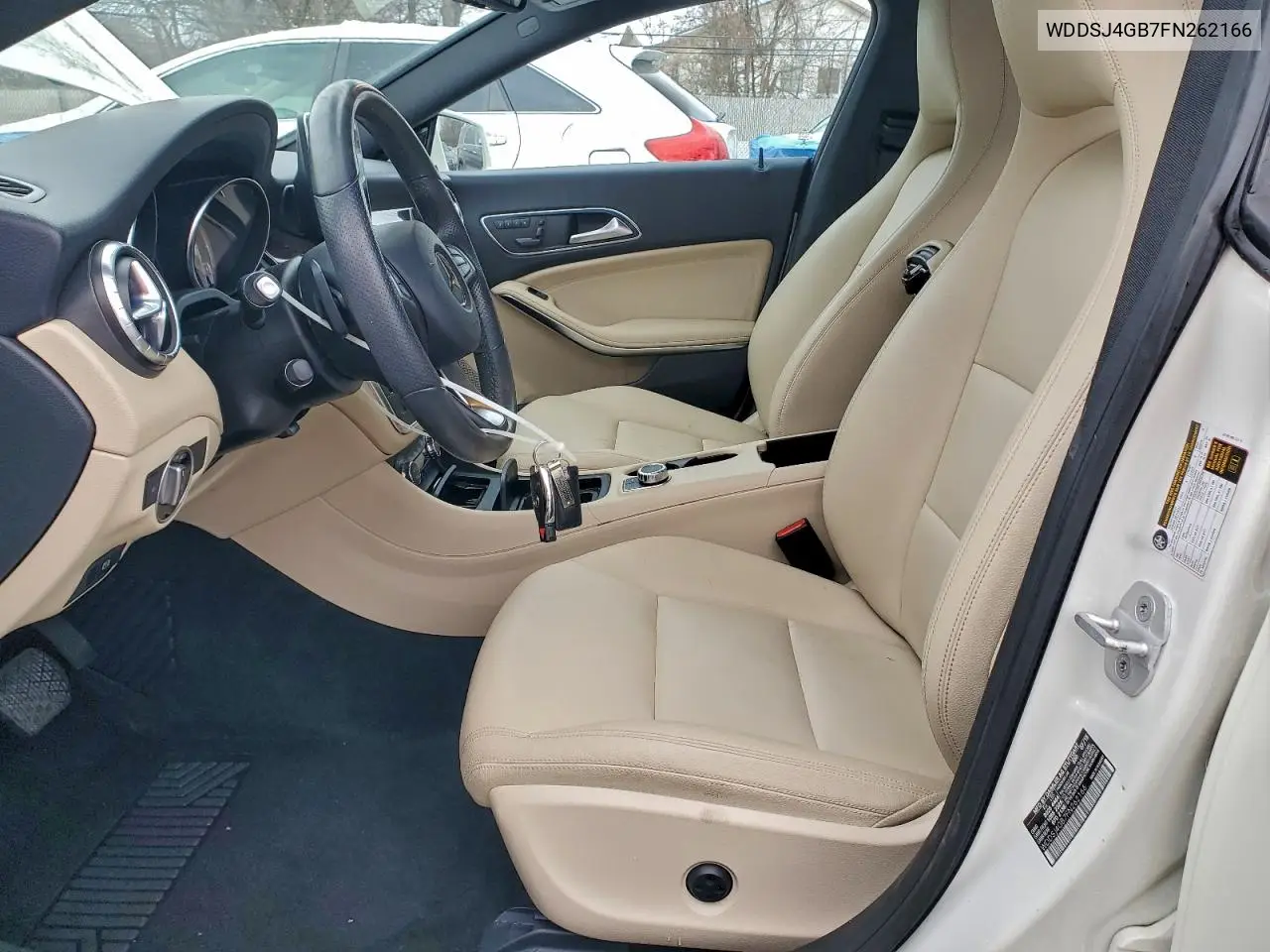 WDDSJ4GB7FN262166 2015 Mercedes-Benz Cla 250 4Matic