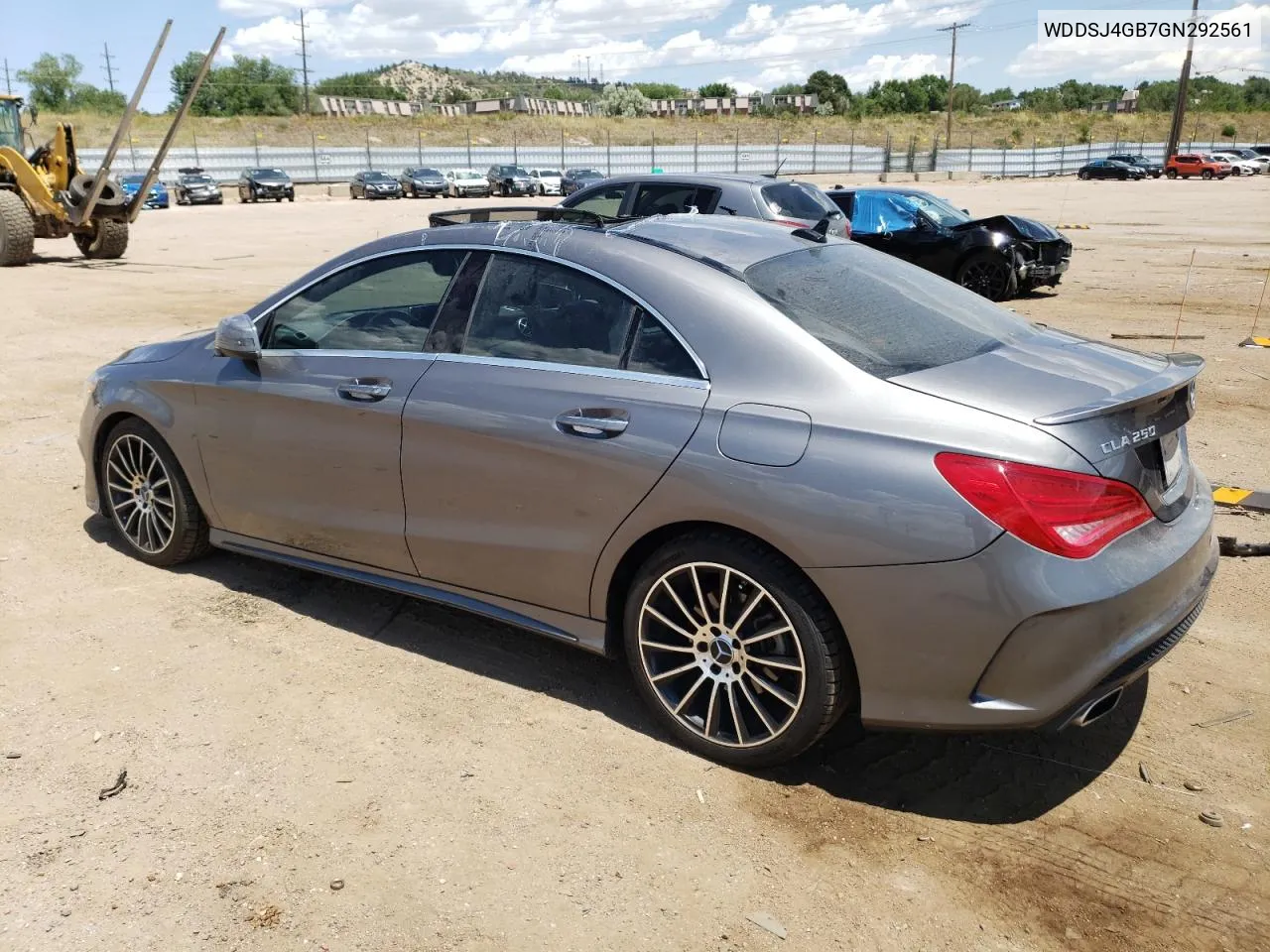 WDDSJ4GB7GN292561 2016 Mercedes-Benz Cla 250 4Matic