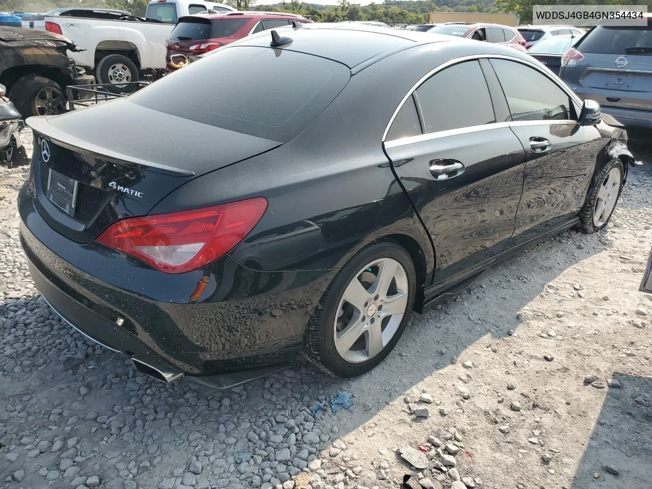 WDDSJ4GB4GN354434 2016 Mercedes-Benz Cla 250 4Matic