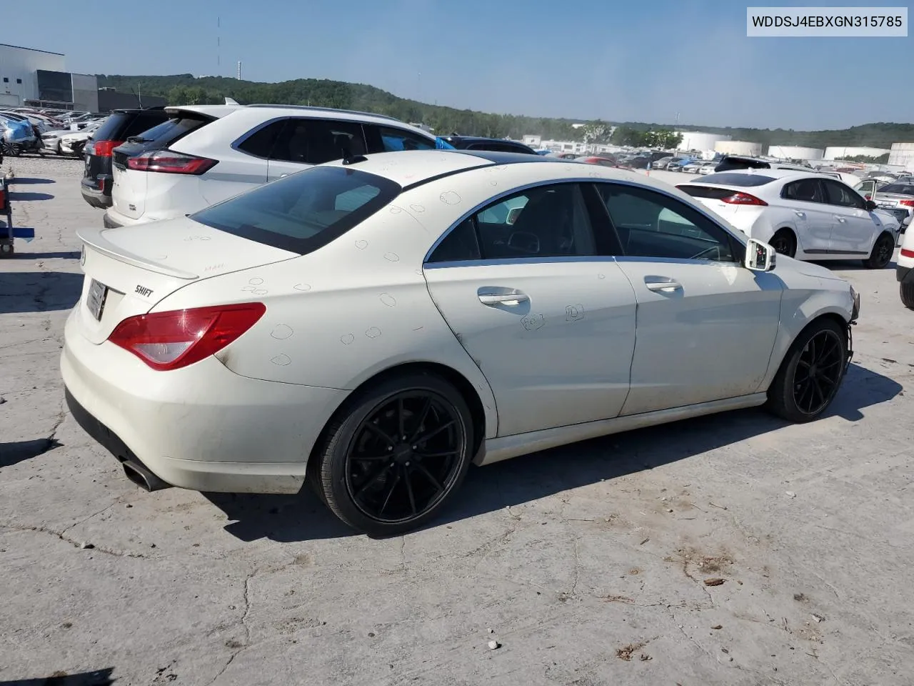 WDDSJ4EBXGN315785 2016 Mercedes-Benz Cla 250