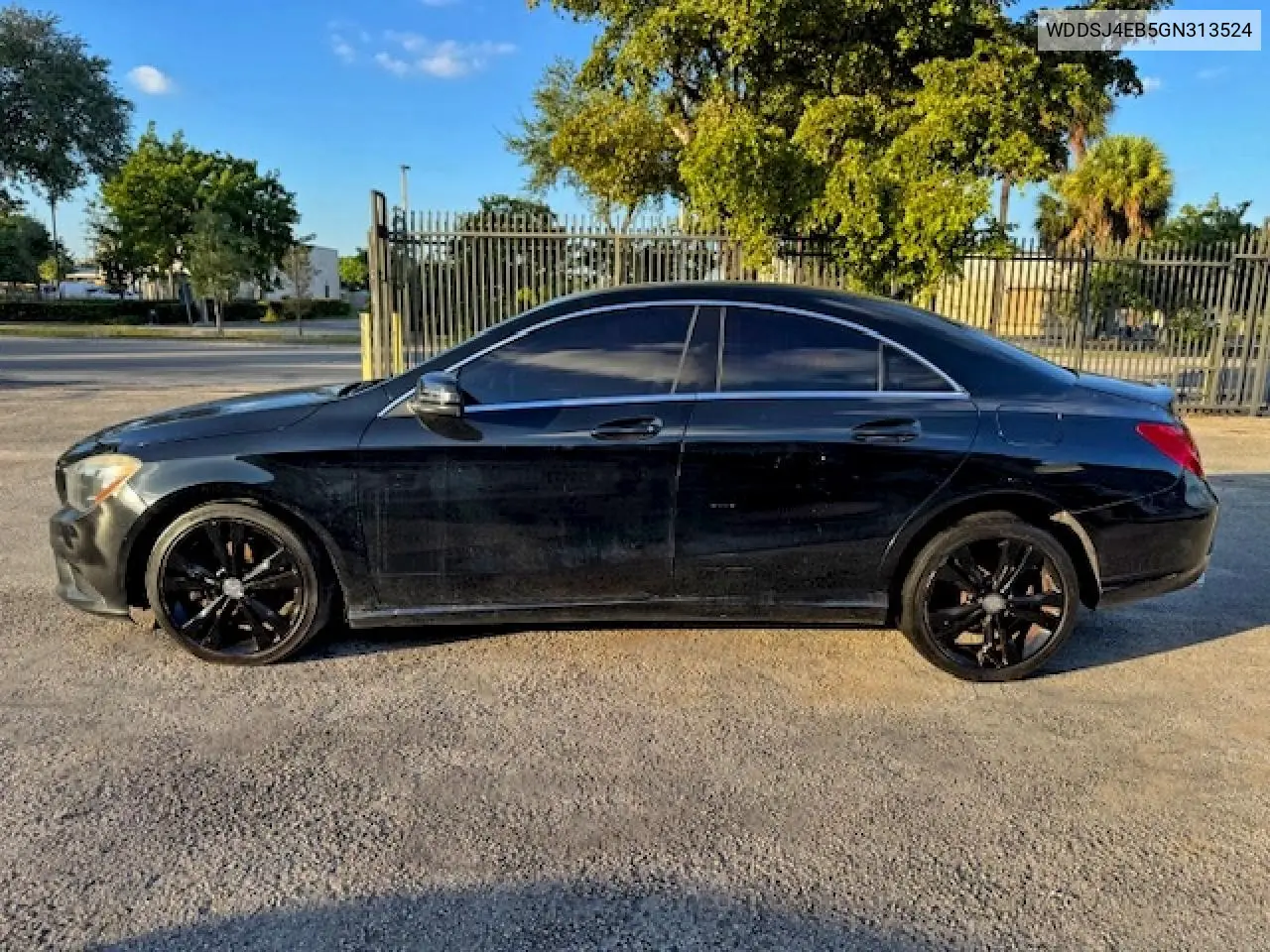 WDDSJ4EB5GN313524 2016 Mercedes-Benz Cla 250