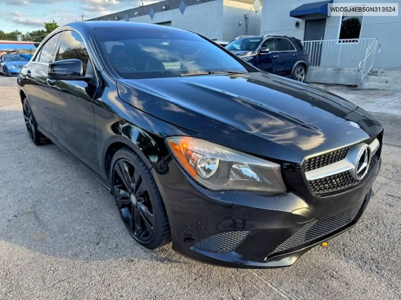 WDDSJ4EB5GN313524 2016 Mercedes-Benz Cla 250