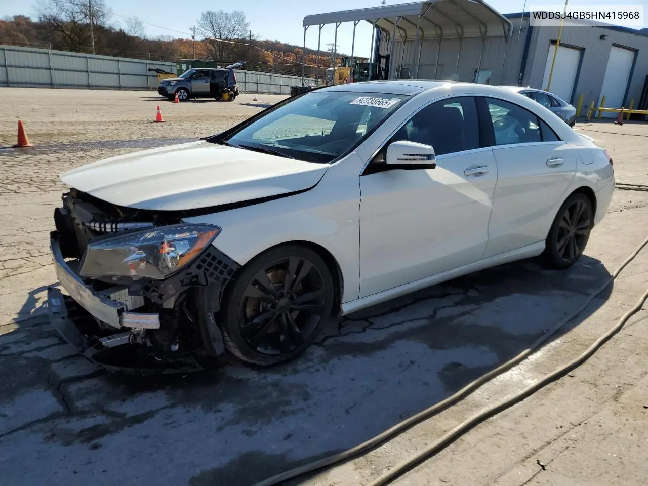 WDDSJ4GB5HN415968 2017 Mercedes-Benz Cla 250 4Matic