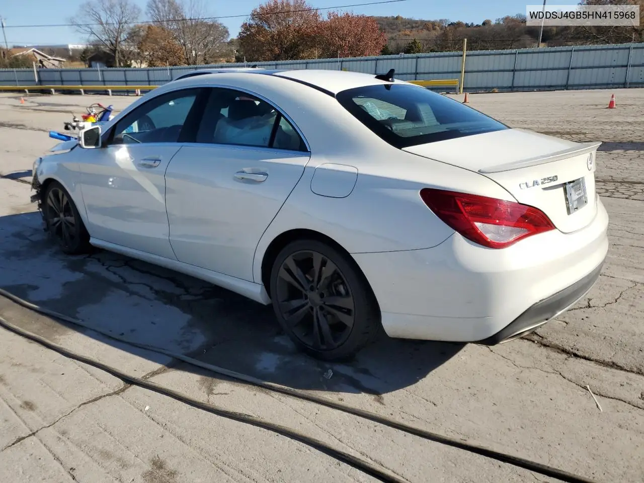 WDDSJ4GB5HN415968 2017 Mercedes-Benz Cla 250 4Matic