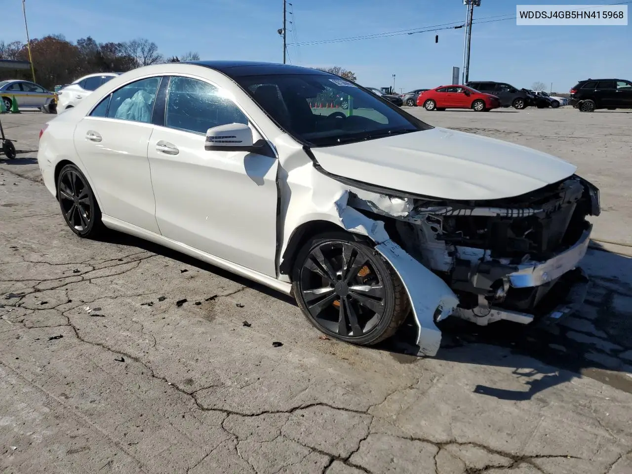 WDDSJ4GB5HN415968 2017 Mercedes-Benz Cla 250 4Matic