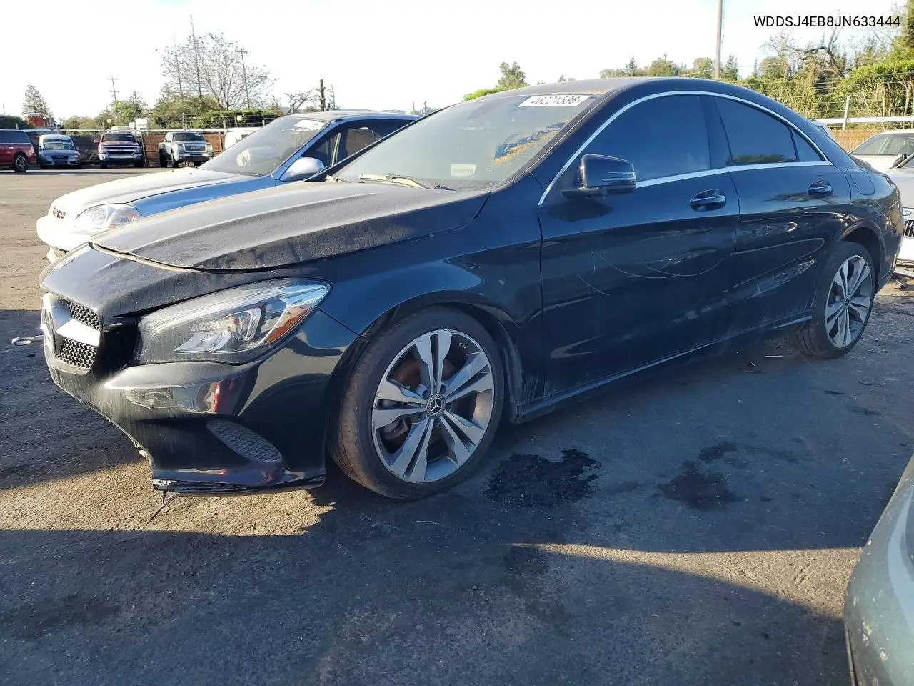 WDDSJ4EB8JN633444 2018 Mercedes-Benz Cla 250