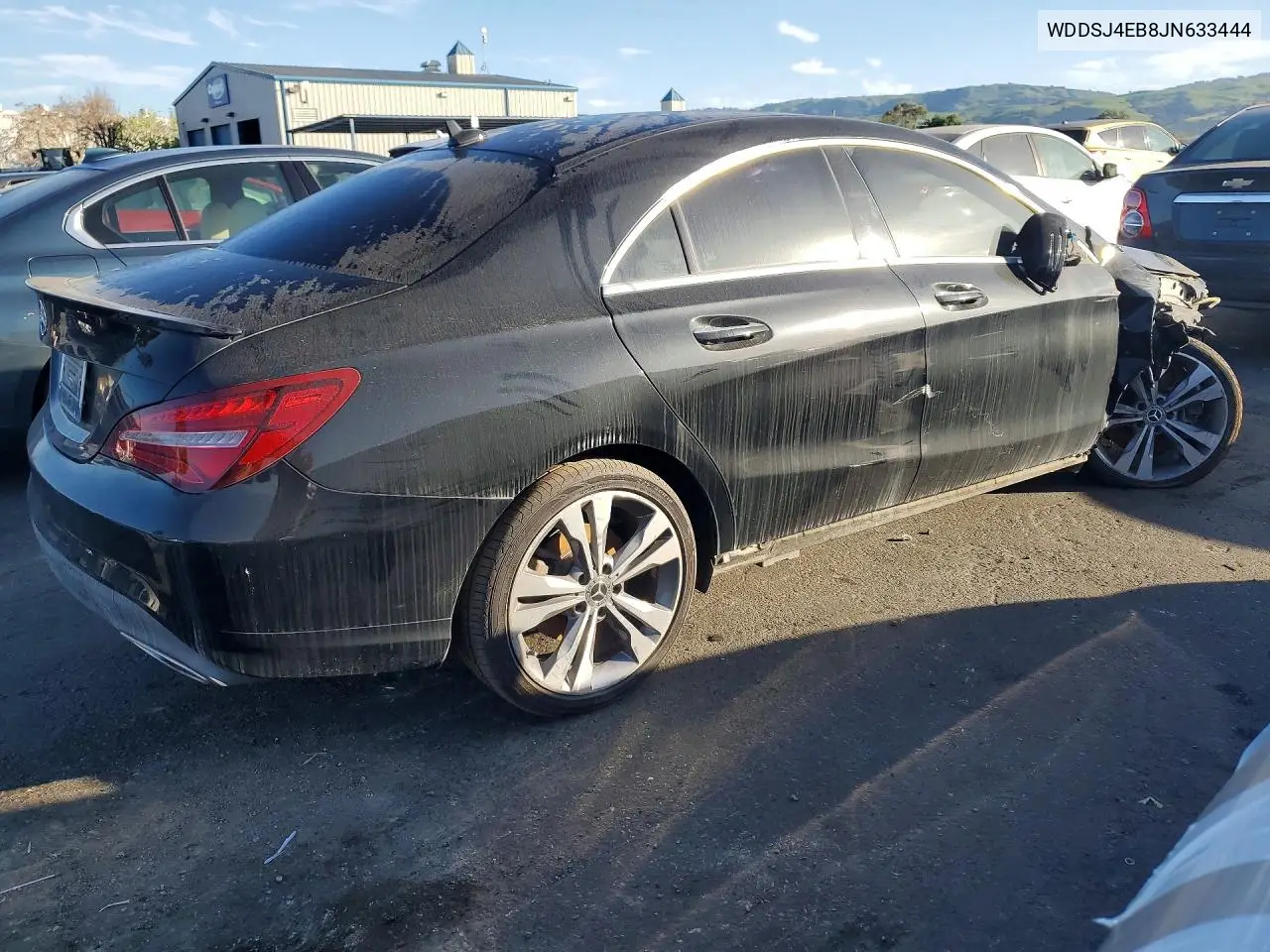 WDDSJ4EB8JN633444 2018 Mercedes-Benz Cla 250