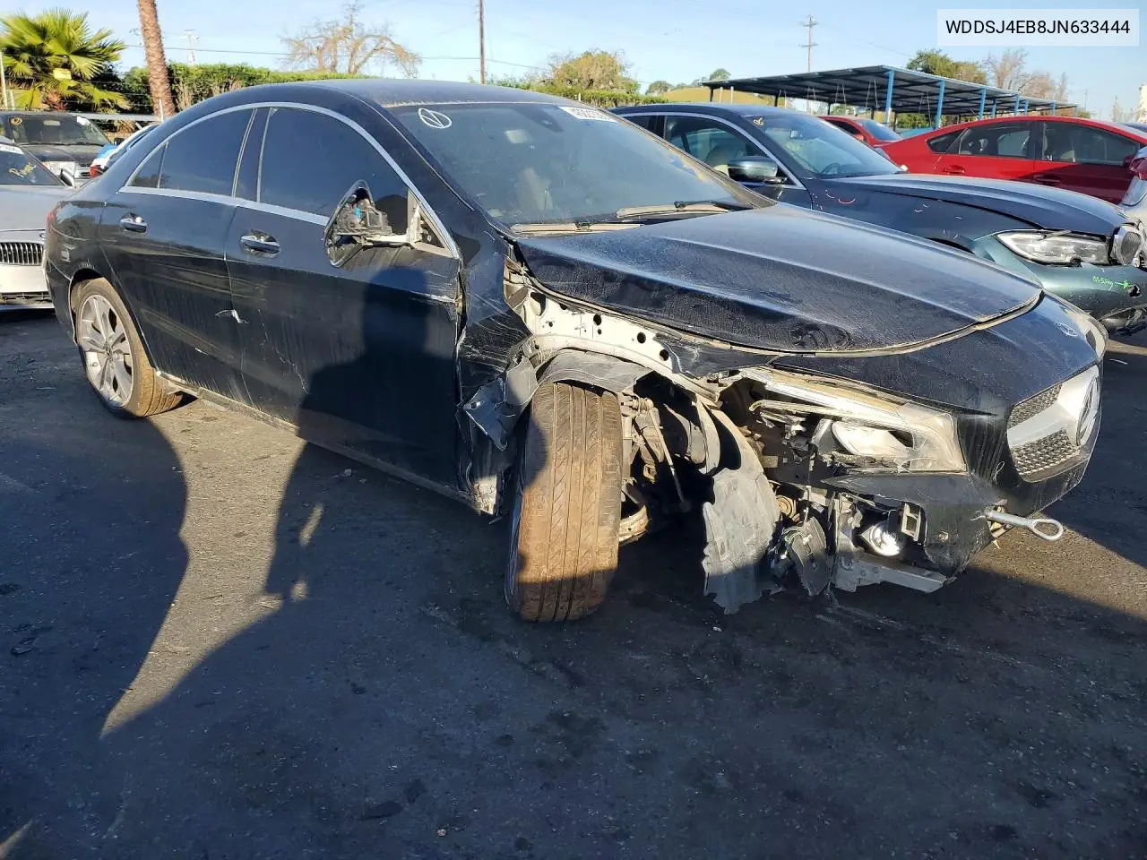 WDDSJ4EB8JN633444 2018 Mercedes-Benz Cla 250