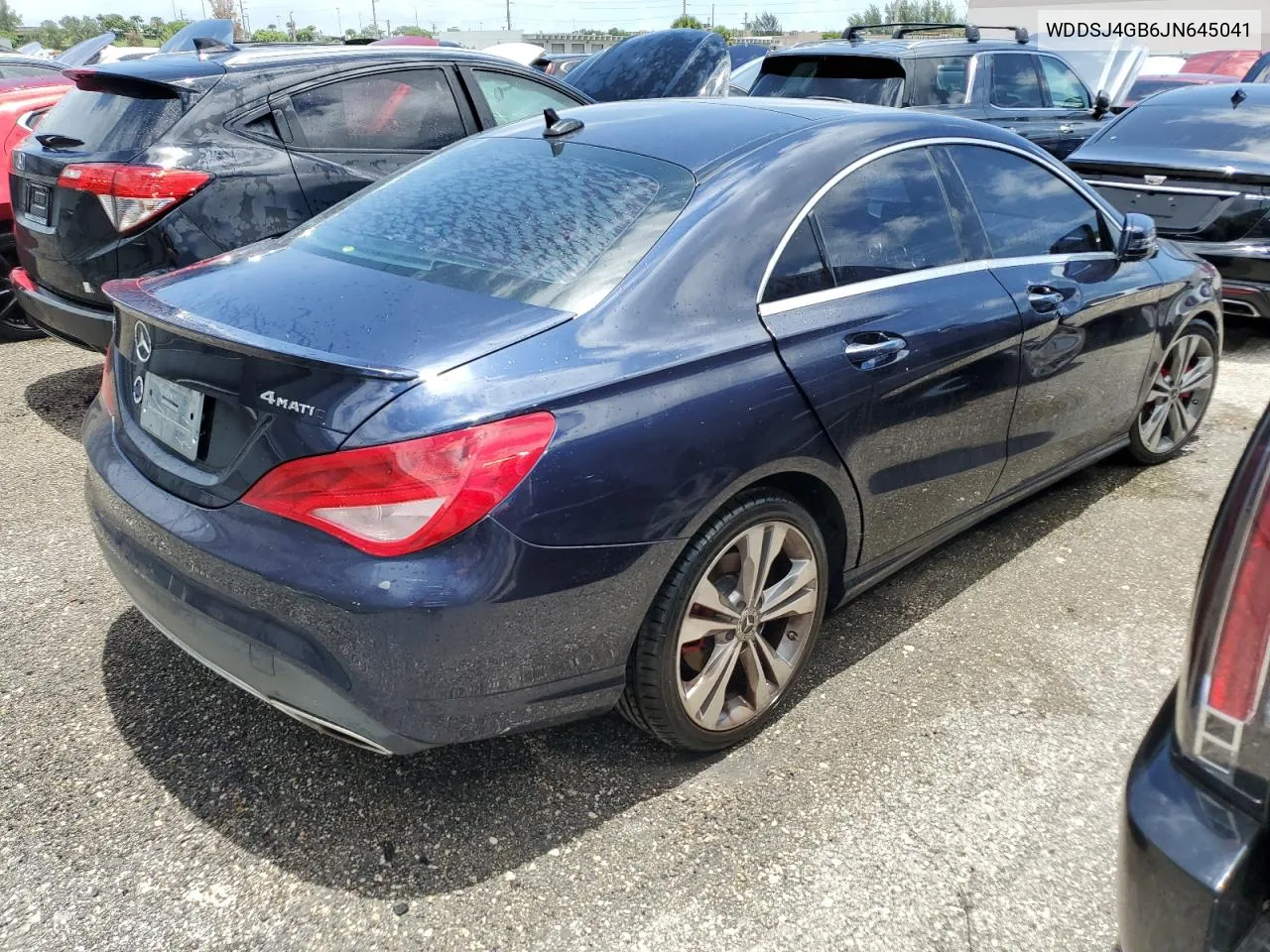 WDDSJ4GB6JN645041 2018 Mercedes-Benz Cla 250 4Matic