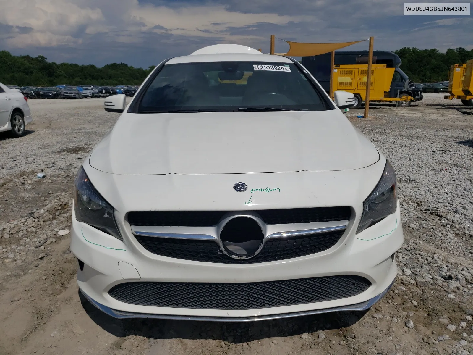 WDDSJ4GB5JN643801 2018 Mercedes-Benz Cla 250 4Matic