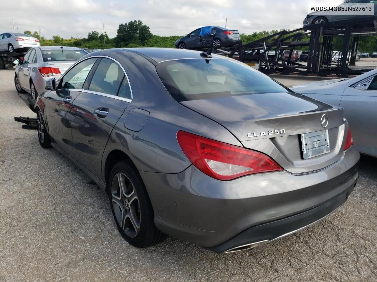 WDDSJ4GB5JN527613 2018 Mercedes-Benz Cla 250 4Matic