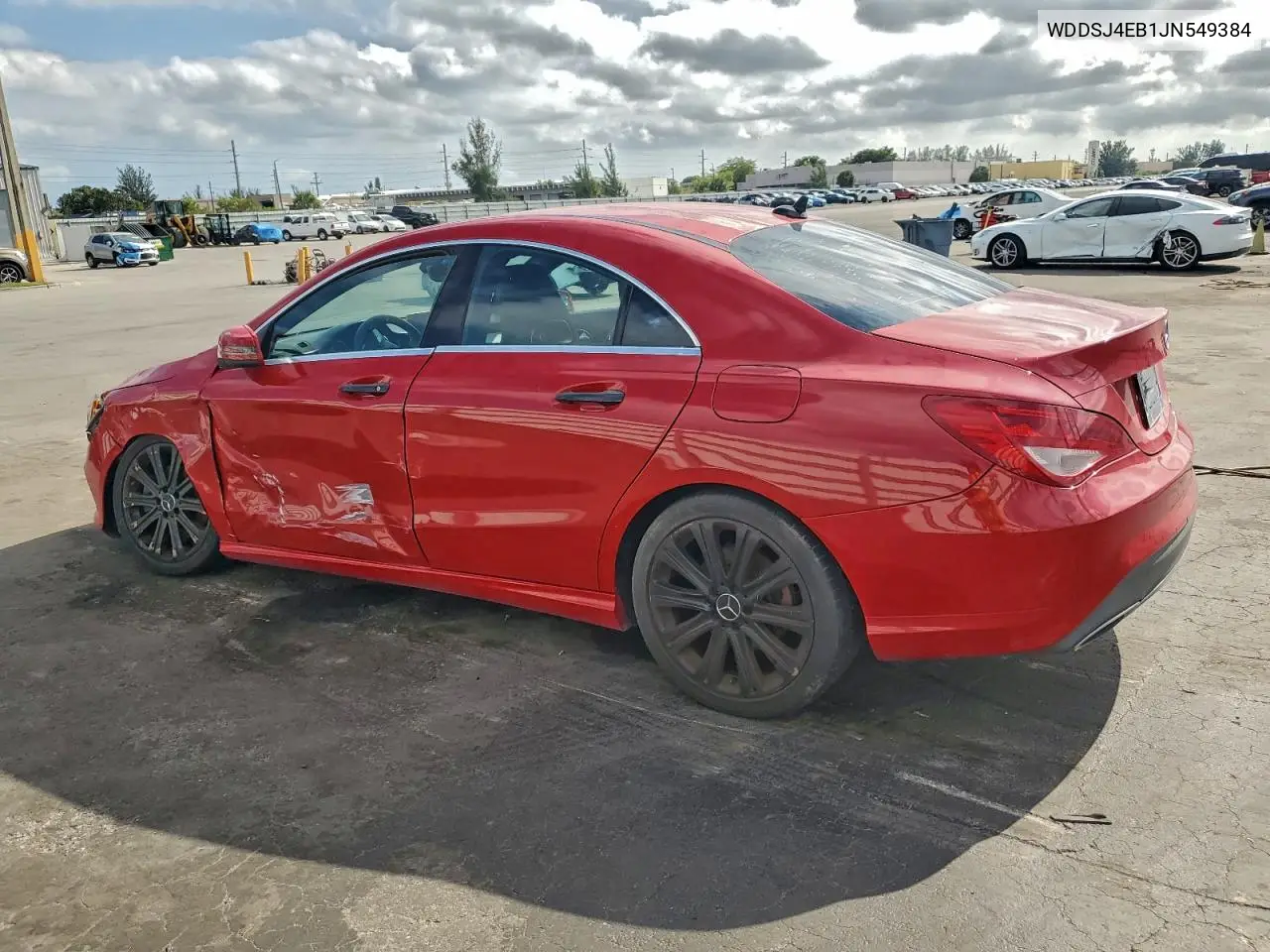 WDDSJ4EB1JN549384 2018 Mercedes-Benz Cla 250
