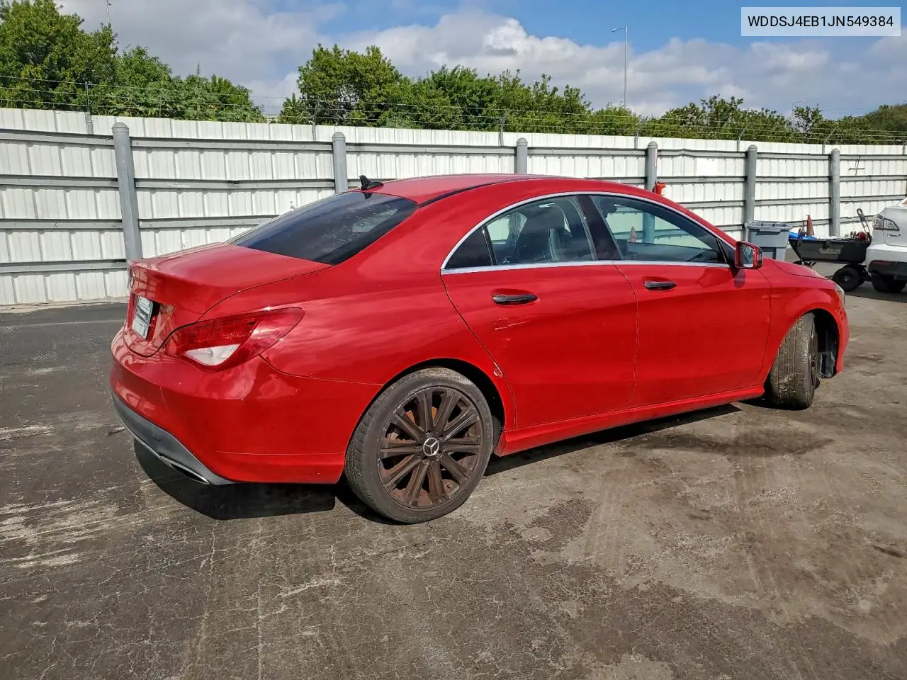 WDDSJ4EB1JN549384 2018 Mercedes-Benz Cla 250