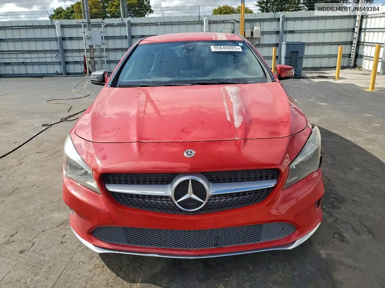 WDDSJ4EB1JN549384 2018 Mercedes-Benz Cla 250
