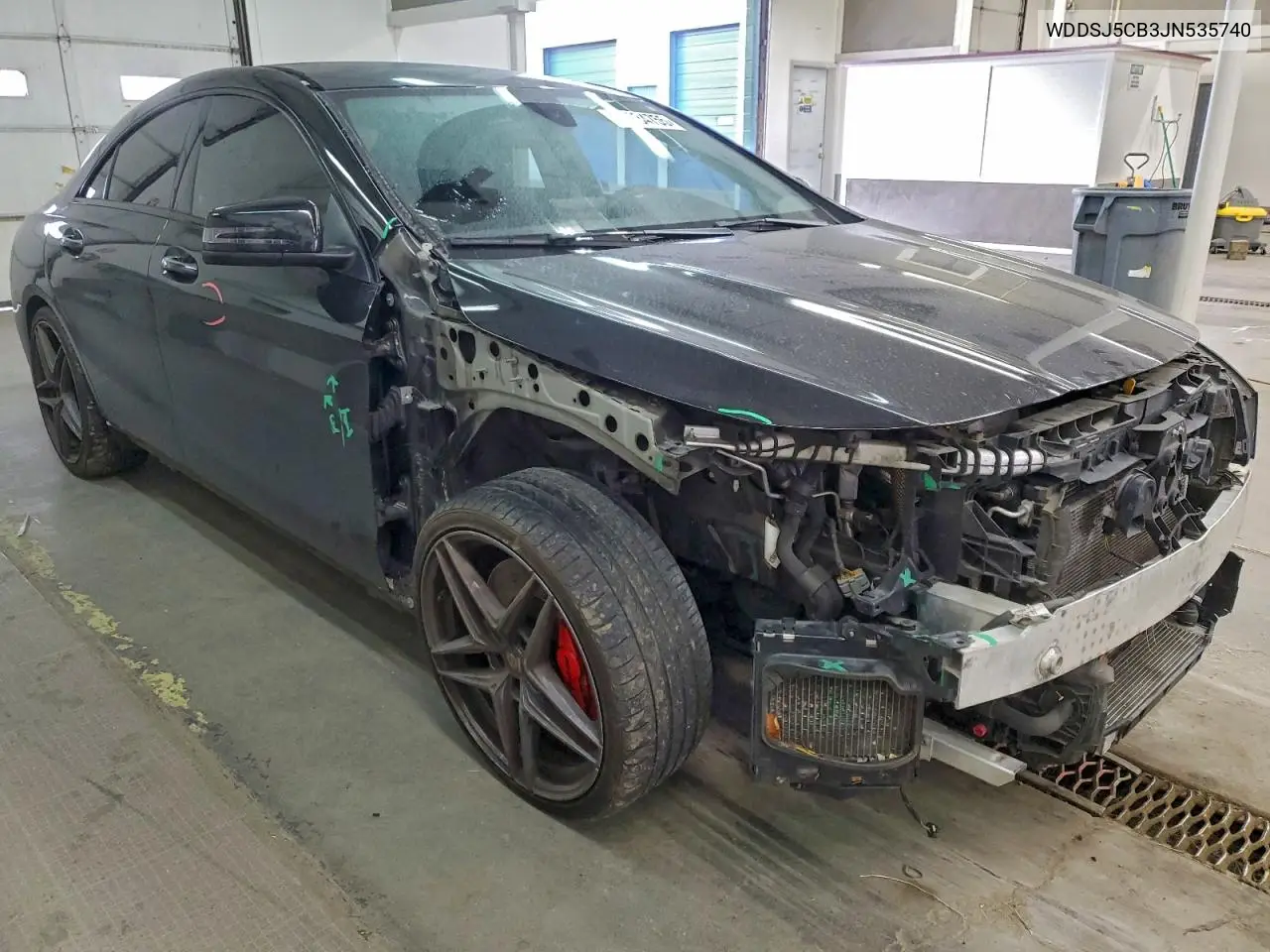 WDDSJ5CB3JN535740 2018 Mercedes-Benz Cla 45 Amg