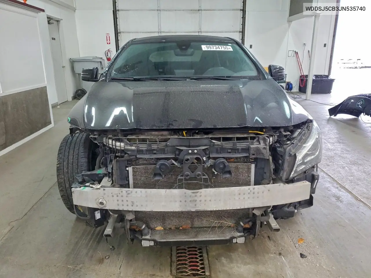 WDDSJ5CB3JN535740 2018 Mercedes-Benz Cla 45 Amg