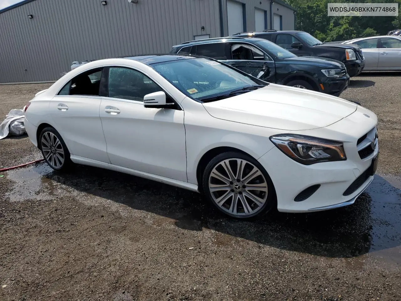 WDDSJ4GBXKN774868 2019 Mercedes-Benz Cla 250 4Matic